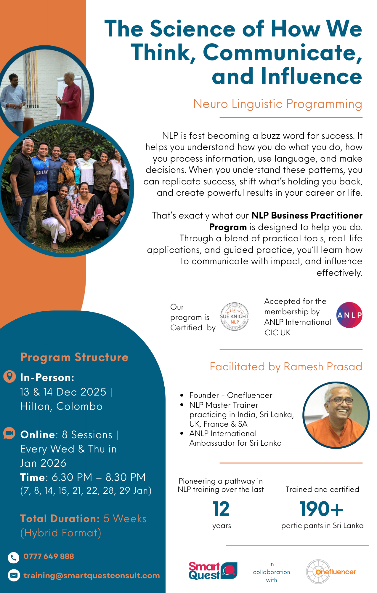 NLP Business Practitioner Programme